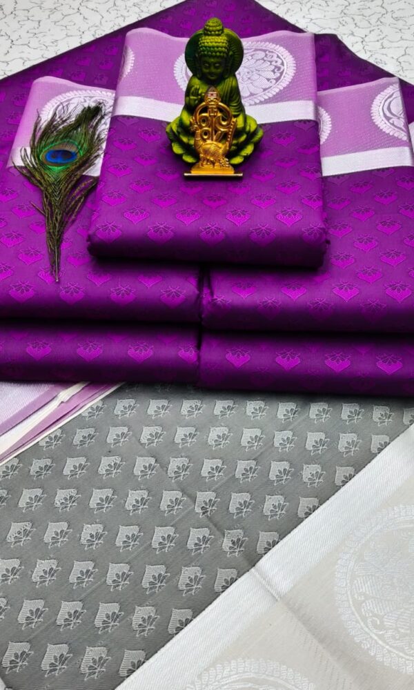 3D Embossed Saree