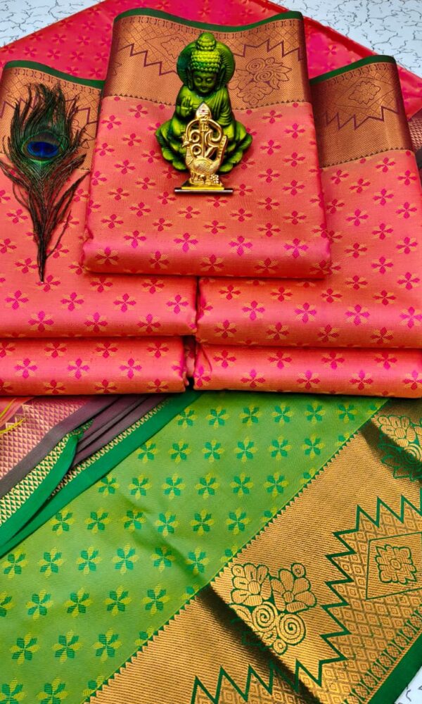 3D Embossed Saree