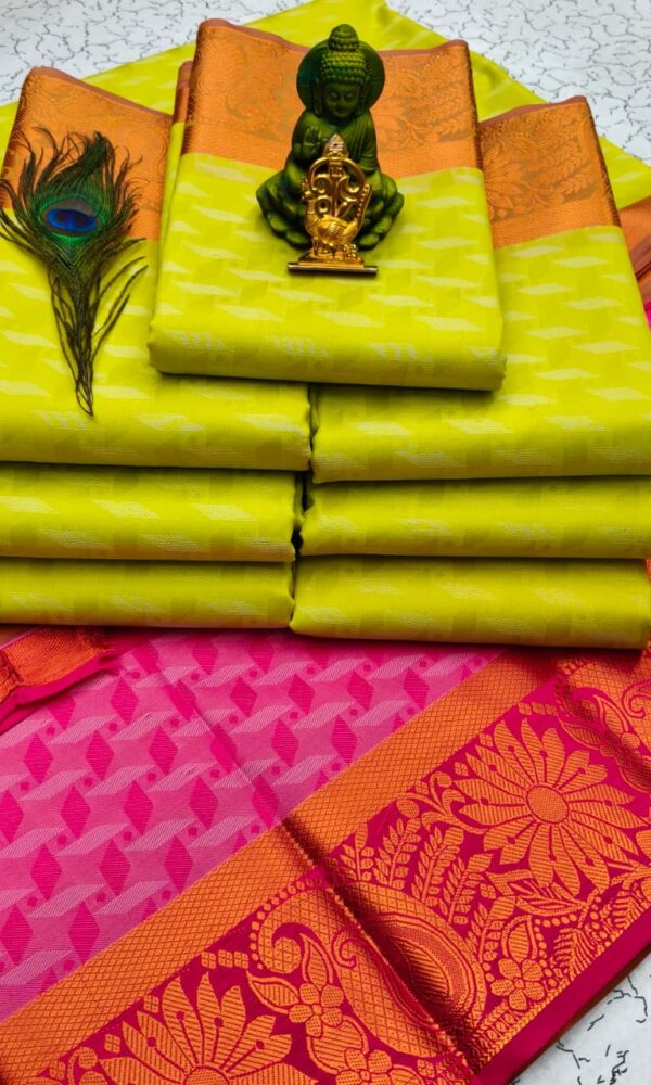 3D Embossed Saree