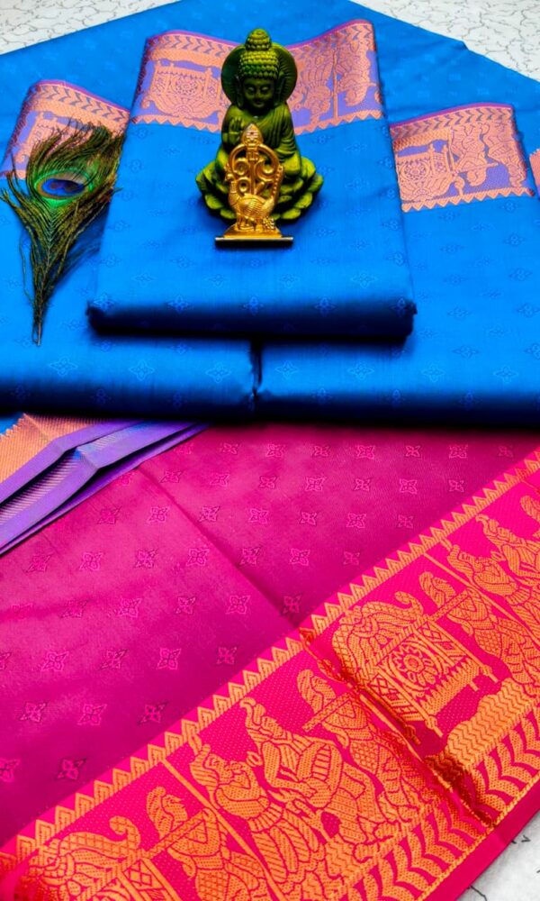 3D Embossed Saree