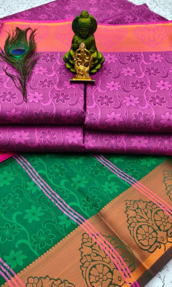 3D Embossed Saree