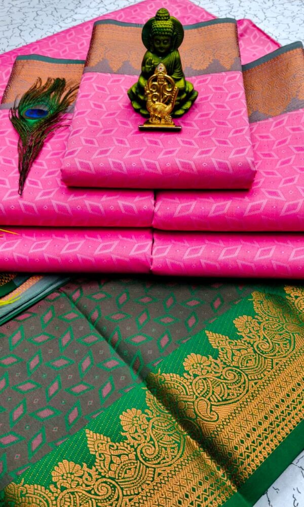3D Embossed Saree