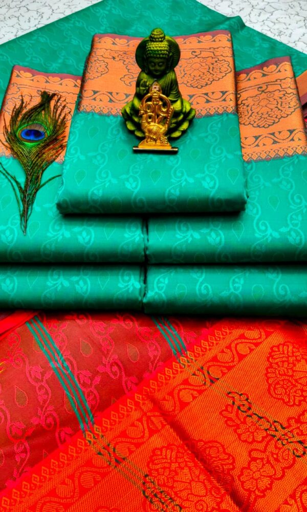 3D Embossed Saree