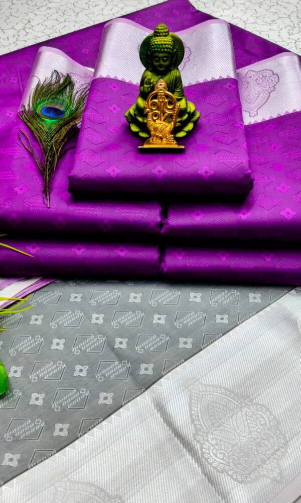 3D Embossed Saree