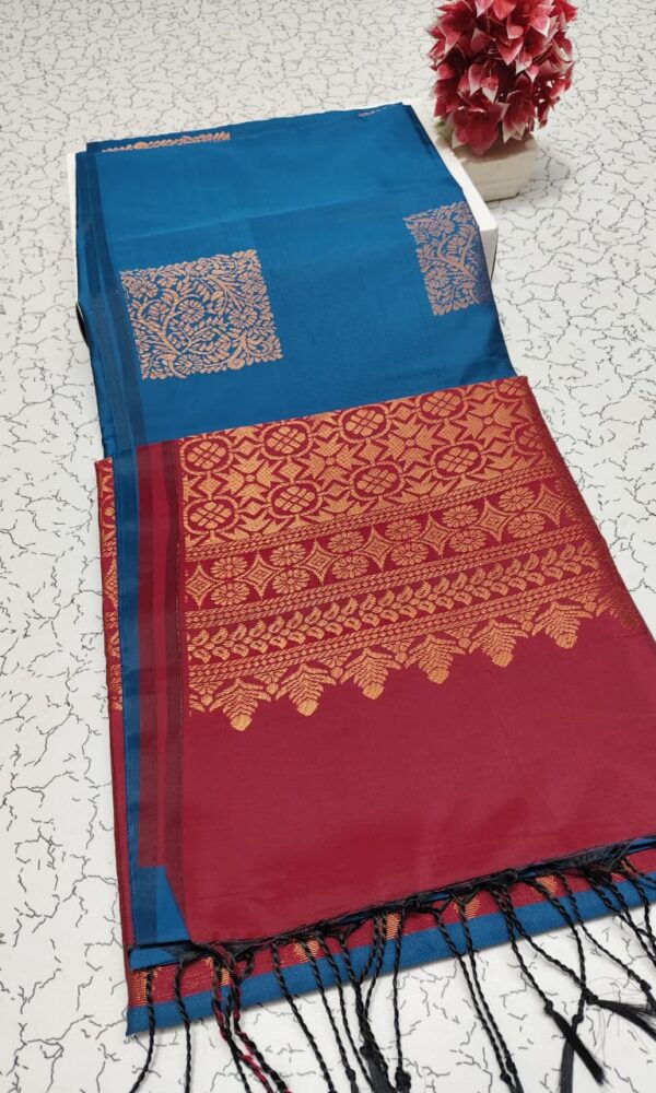 BORDERLESS SOFT SILK SAREES