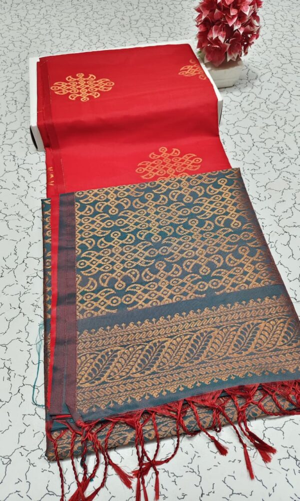 BORDERLESS SOFT SILK SAREES