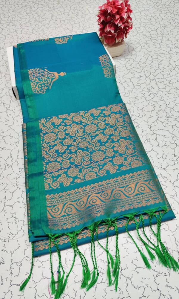 BORDERLESS SOFT SILK SAREES
