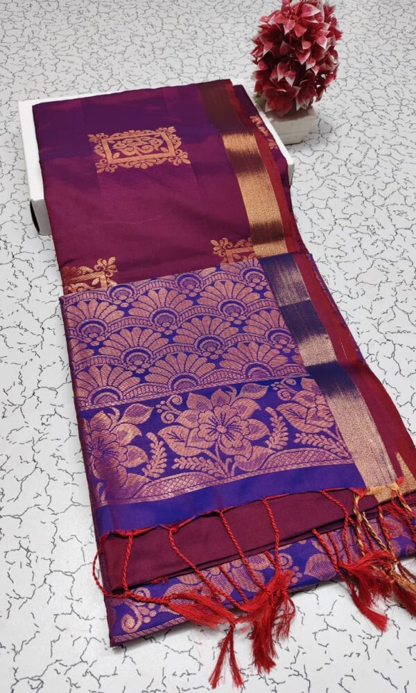 BORDERLESS SOFT SILK SAREES