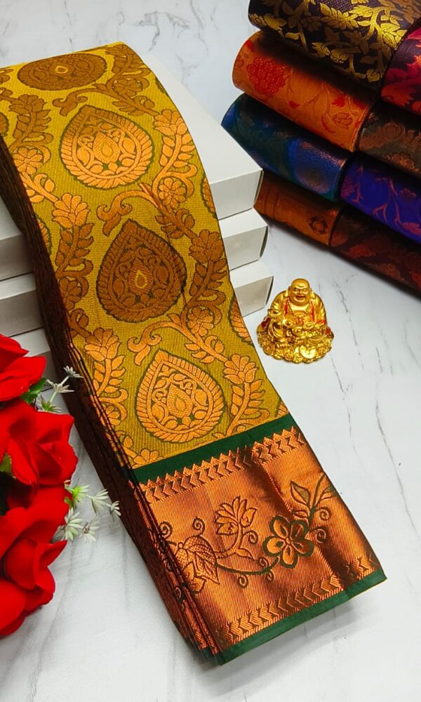 Elite Copper Wedding sarees