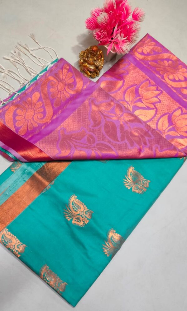 Fancy Kaanchi Soft Silk Sarees