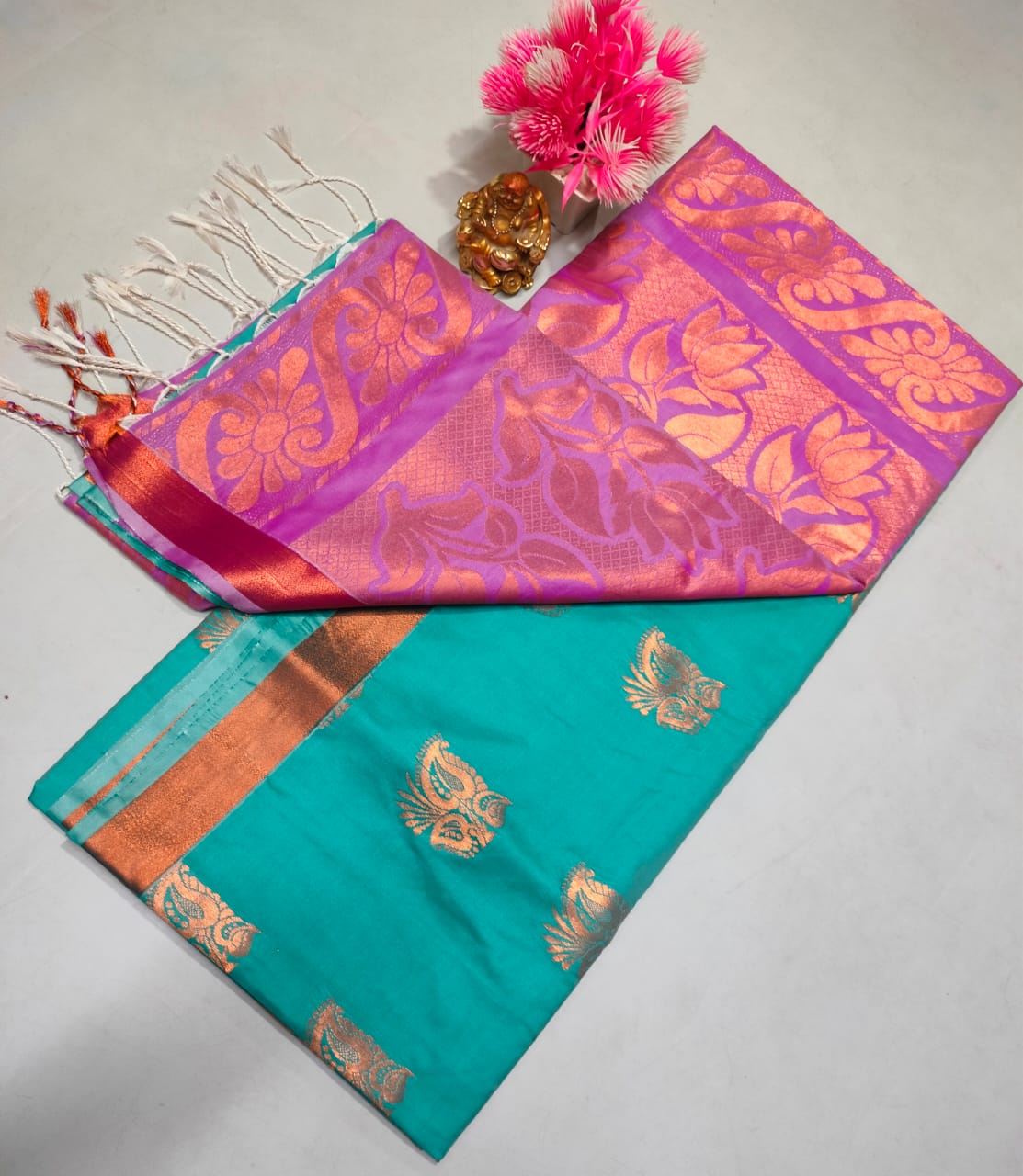 Fancy Kaanchi Soft Silk Sarees