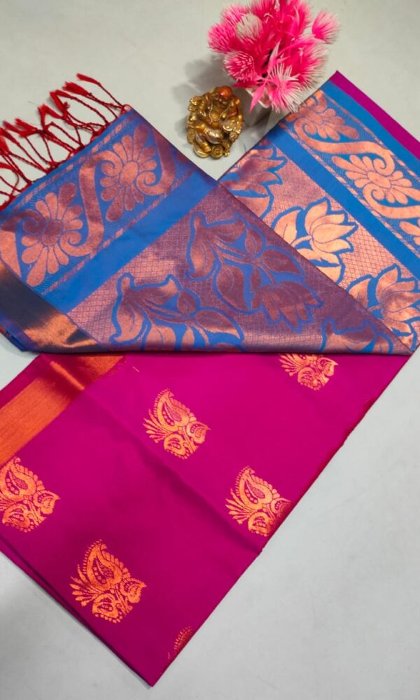 Fancy Kaanchi Soft Silk Sarees
