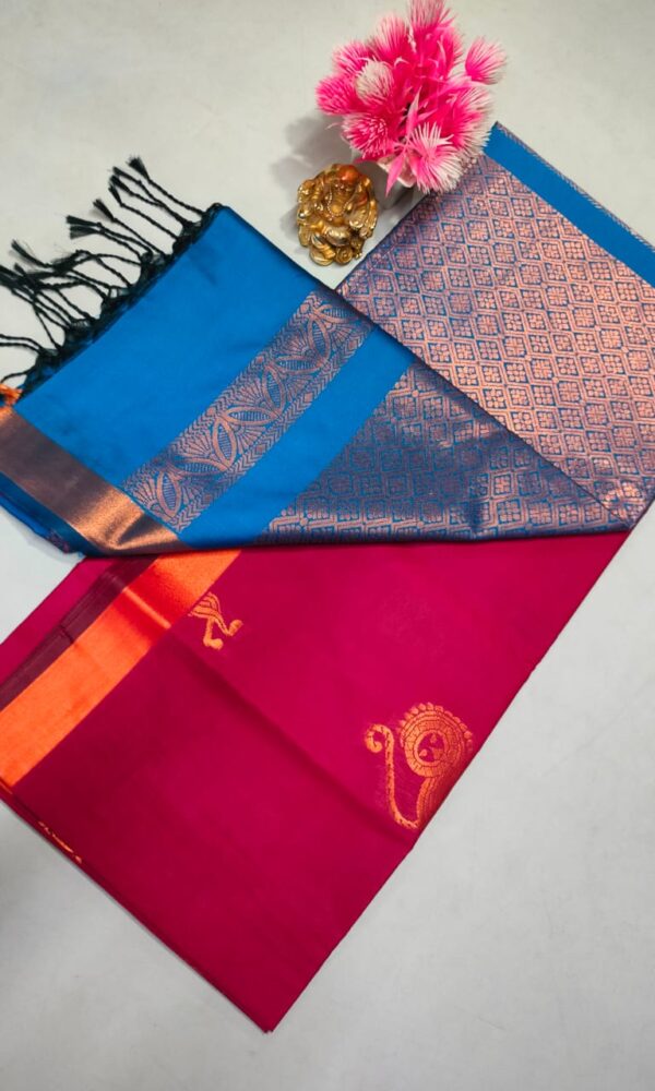 Fancy Kaanchi Soft Silk Sarees
