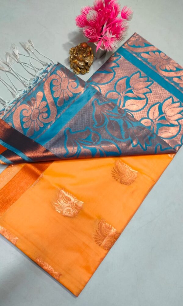Fancy Kaanchi Soft Silk Sarees