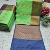 Kanchipuram Half and half Soft Silk Sarees
