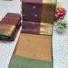 Kanchipuram Half and half Soft Silk Sarees