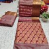 Kanchipuram Half and half Soft Silk Sarees