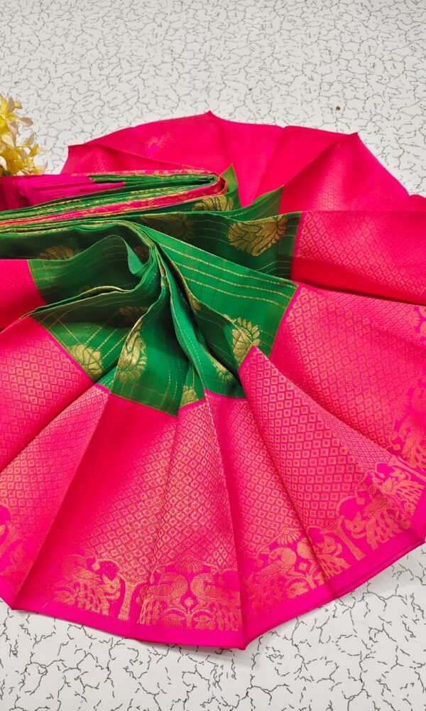 Uppada Silk Cotton Korvai Kottanji Sarees