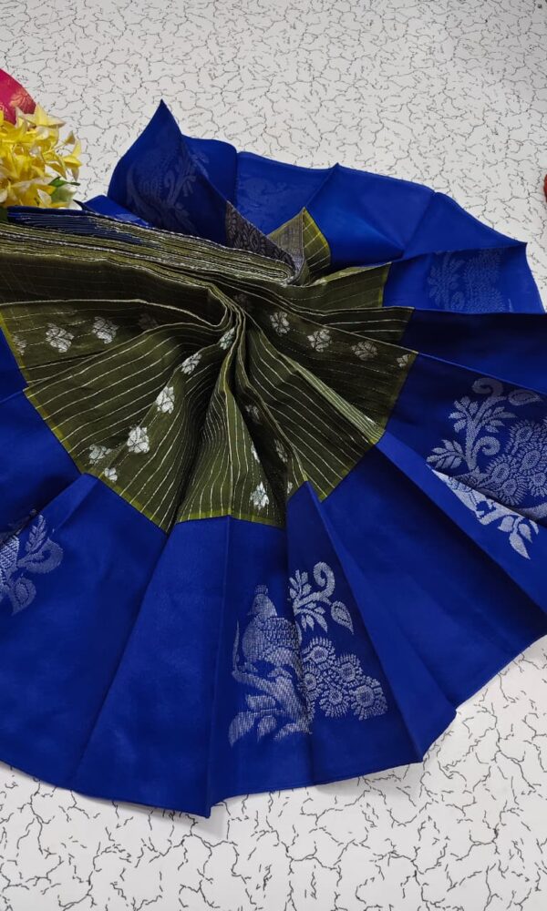 Uppada Silk Cotton Korvai Kottanji Sarees