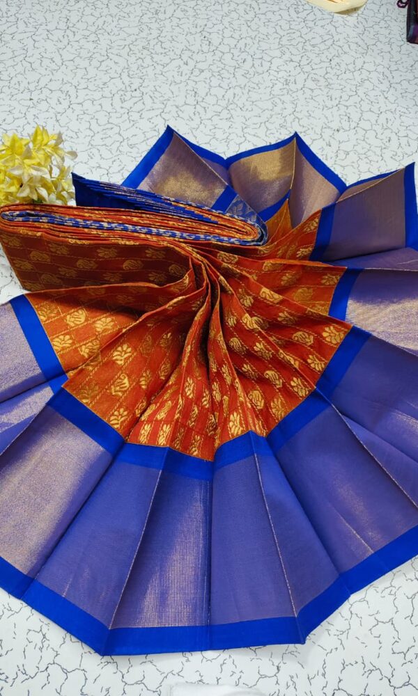 Uppada Silk Cotton Korvai Kottanji Sarees