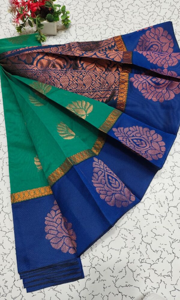 Uppada Silk Cotton Korvai Kottanji Sarees