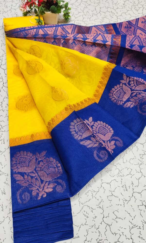 Uppada Silk Cotton Korvai Kottanji Sarees