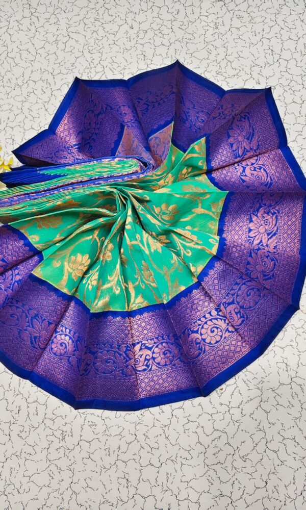 Uppada Silk Cotton Korvai Kottanji Sarees