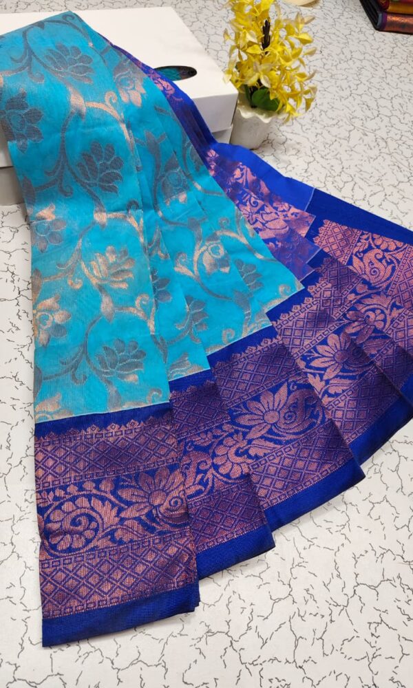 Uppada Silk Cotton Korvai Kottanji Sarees