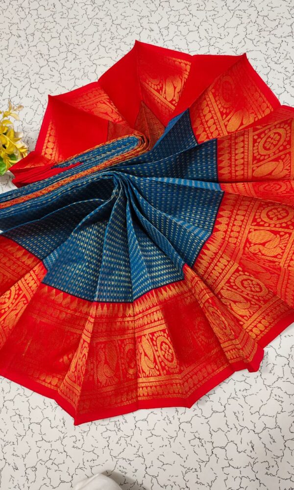 Uppada Silk Cotton Korvai Kottanji Sarees