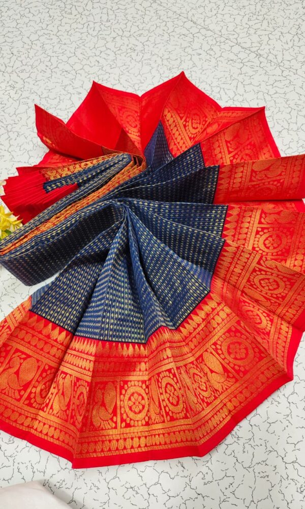 Uppada Silk Cotton Korvai Kottanji Sarees