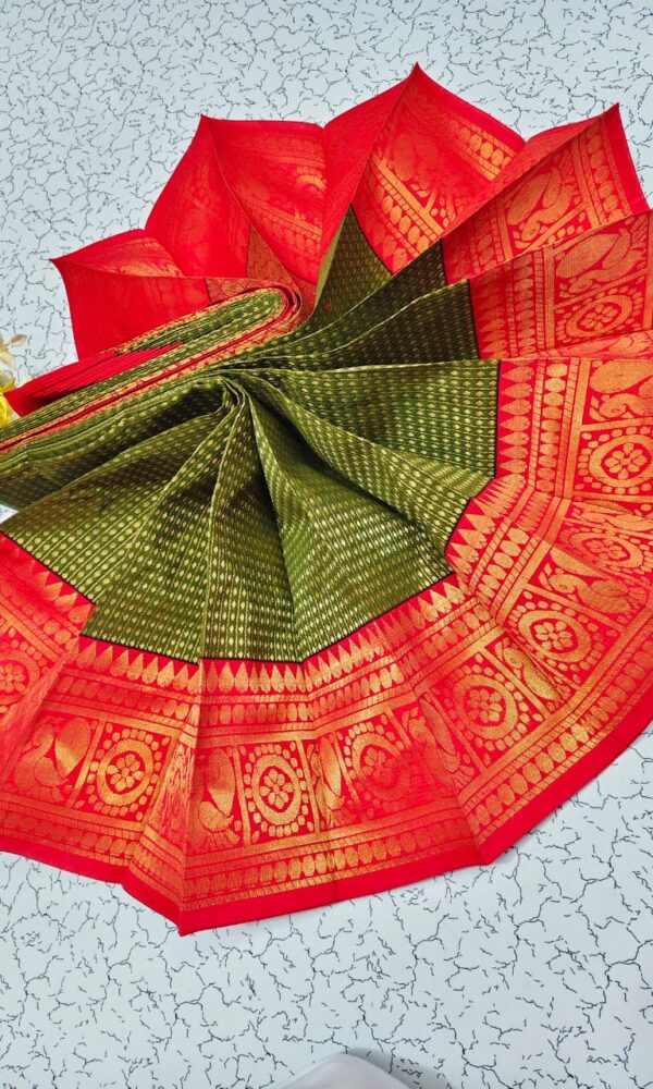 Uppada Silk Cotton Korvai Kottanji Sarees