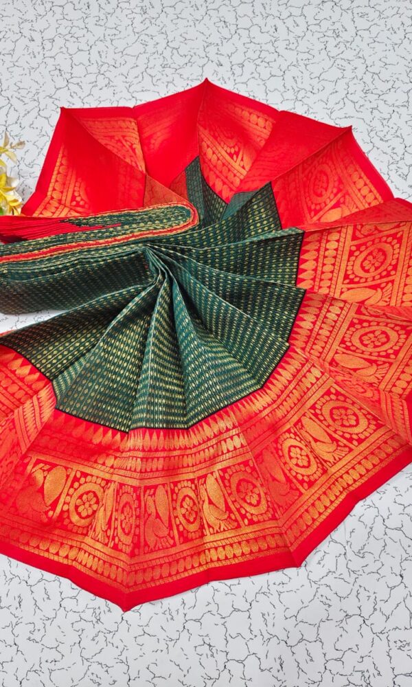 Uppada Silk Cotton Korvai Kottanji Sarees