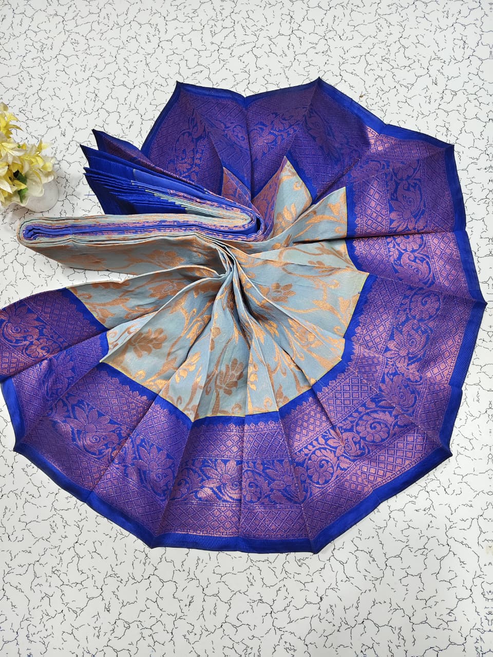 Uppada Silk Cotton Korvai Kottanji Sarees