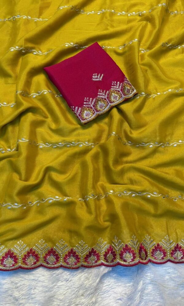 Elite Chiffon Fancy Saree