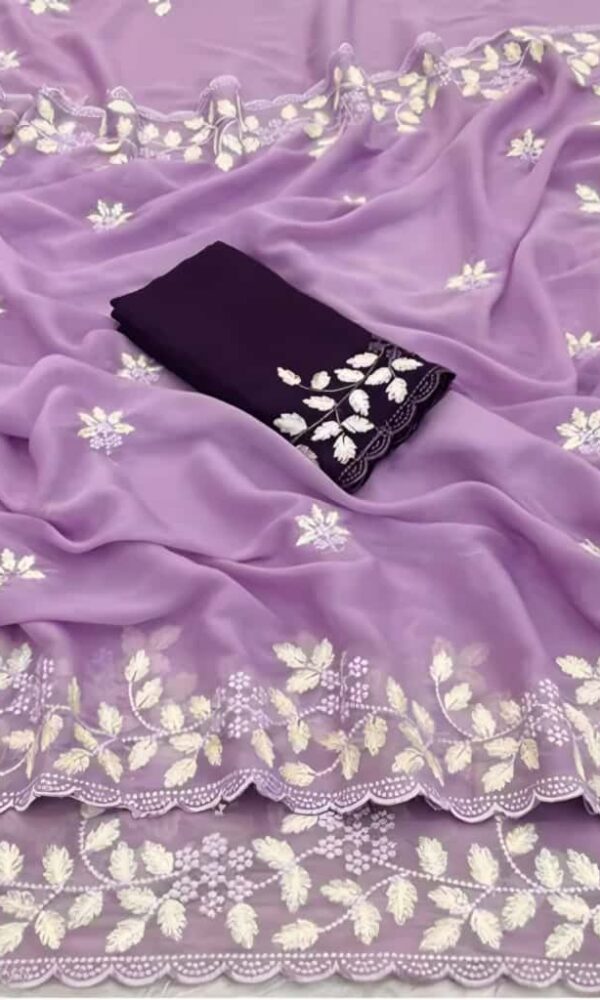 Elite Chiffon Fancy Saree