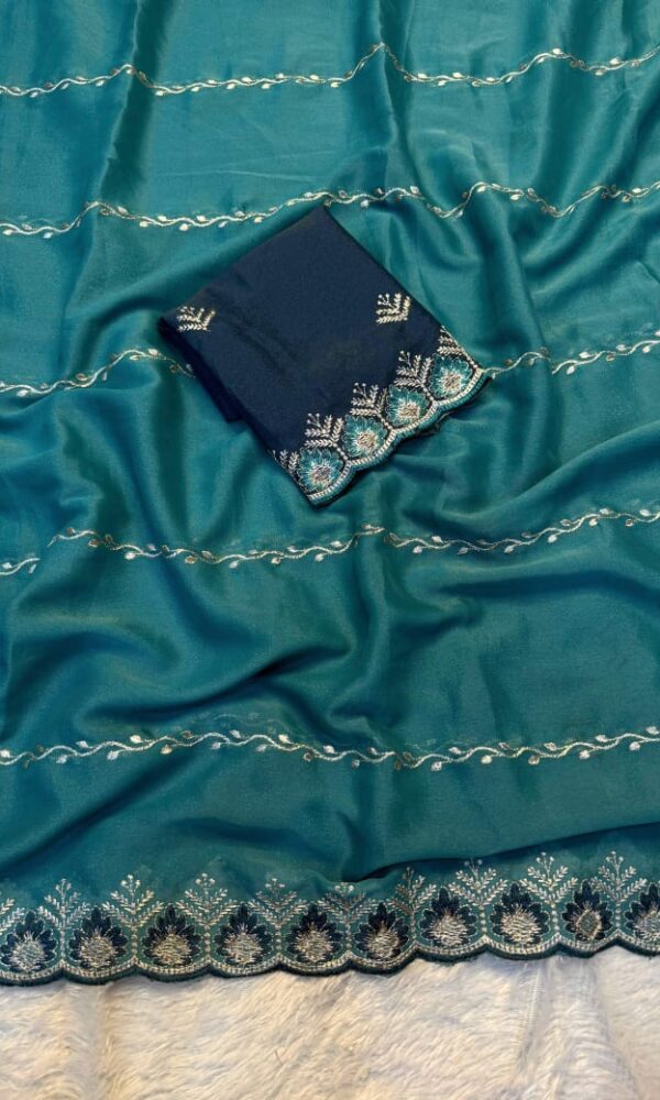 Elite Chiffon Fancy Saree