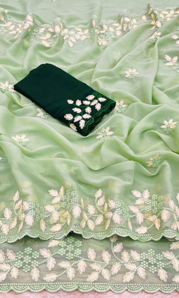 Elite Chiffon Fancy Saree