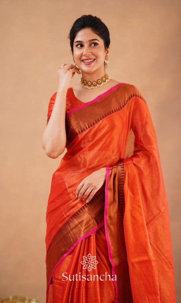 Trending Soft Tissue Cotton Sarees