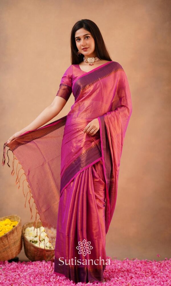 Trending Soft Tissue Cotton Sarees