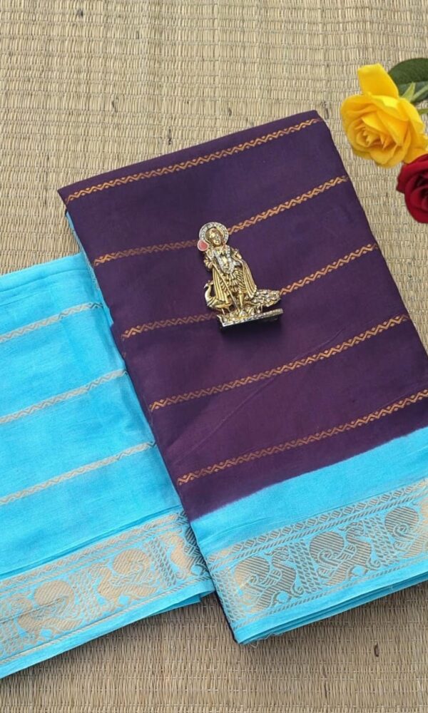 Veldhari sungudi Cotton Sarees