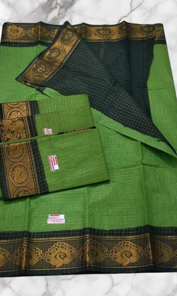 Veldhari sungudi Cotton Sarees