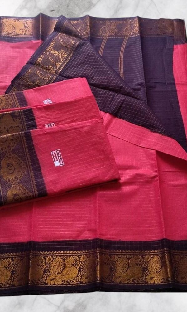 Veldhari sungudi Cotton Sarees