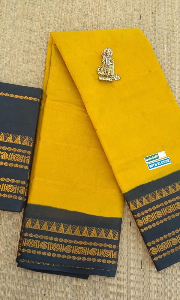 Veldhari sungudi Cotton Sarees