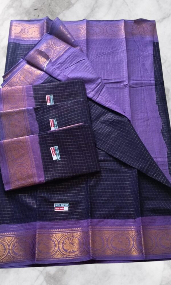 Veldhari sungudi Cotton Sarees