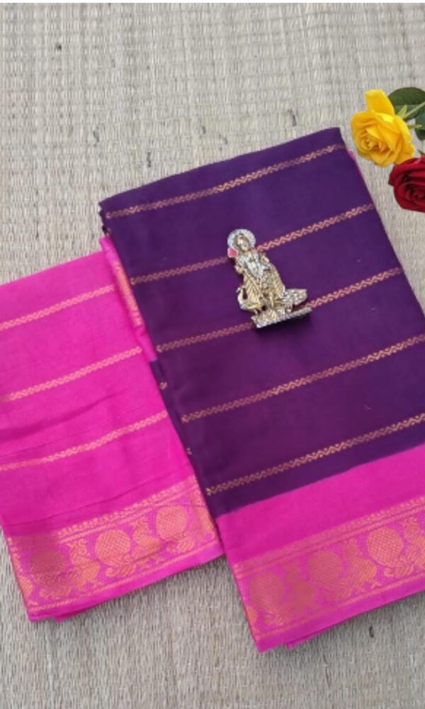 Veldhari sungudi Cotton Sarees
