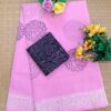South cotton block-printed sarees